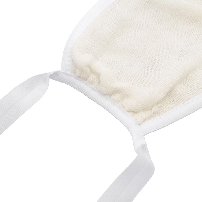 Ватно-марлевая повязка на резинке 20х15 см Ватно-марлевая повязка на резинке 20х15 см