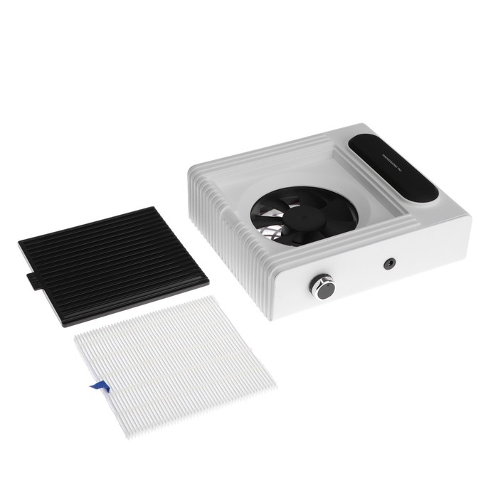 Пылесос для маникюра TNL Dust Barrier, 80 Вт, 4300 об/мин, многоразовый фильтр, белый Пылесос для маникюра TNL Dust Barrier, 80 Вт, 4300 об/мин, многоразовый фильтр, белый