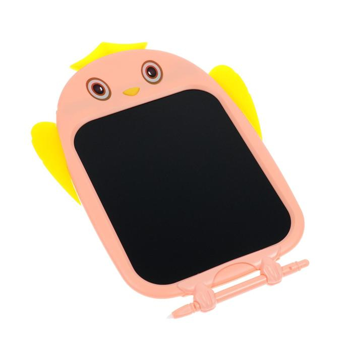 Планшет для рисования и заметок Luazon Планшет для рисования и заметок Luazon "Цыпленок", 9", функция блокировки, МИКС