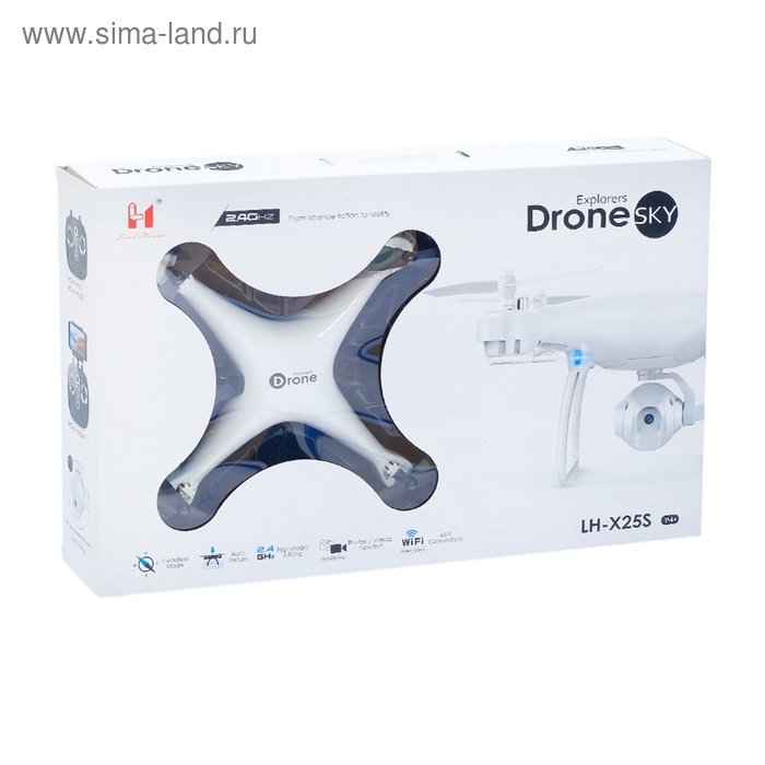Квадрокоптер DRONE, камера 2,0 Mpx, передача изображения, барометр Квадрокоптер DRONE, камера 2,0 Mpx, передача изображения, барометр