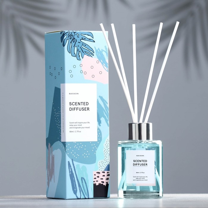 Диффузор ароматический Диффузор ароматический "Blue ocean ", морской бриз, 80 мл