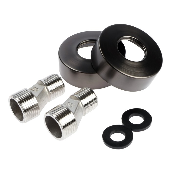 Душевая система ZEIN Z3865, смеситель, излив, тропическая и ручная лейка, латунь, графит Душевая система ZEIN Z3865, смеситель, излив, тропическая и ручная лейка, латунь, графит