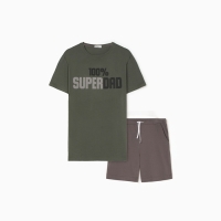 Пижама мужская KAFTAN "Super dad" размер 52