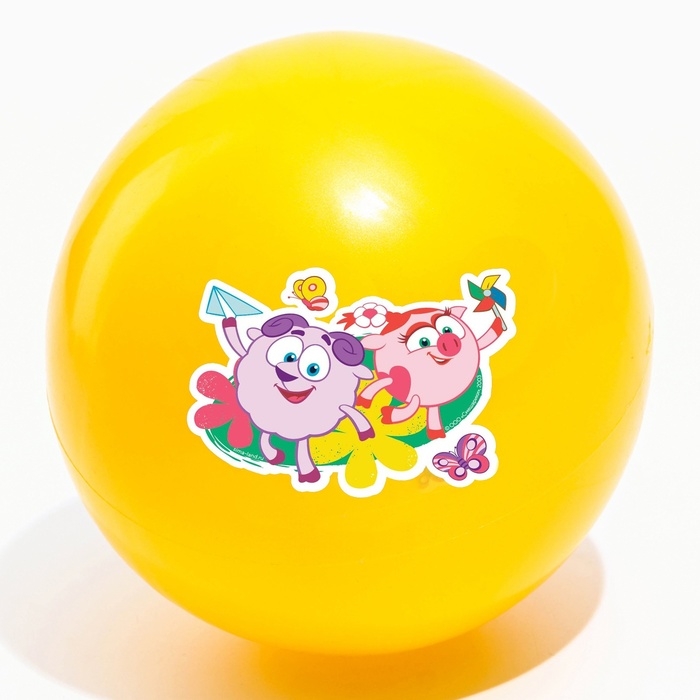 Мяч детский Смешарики «Нюша и Бараш», 16 см, 50 г, МИКС Мяч детский Смешарики «Нюша и Бараш», 16 см, 50 г, МИКС