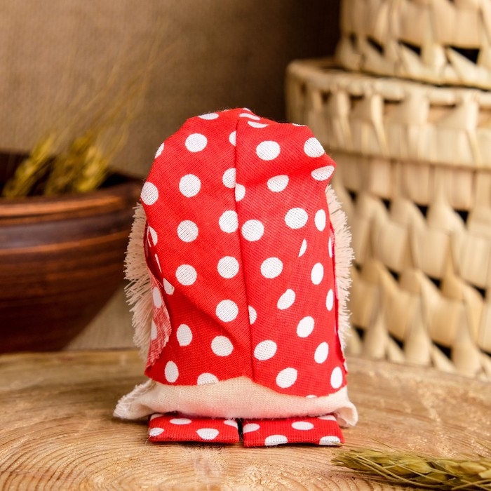 Оберег «Домовой с ложкой», 12 см, микс Оберег «Домовой с ложкой», 12 см, микс