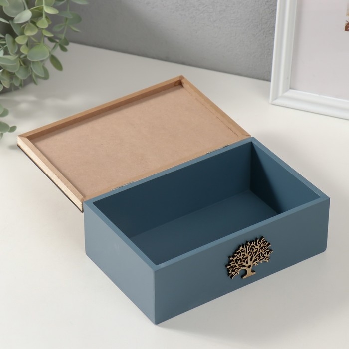 Шкатулка дерево  Шкатулка дерево "Древо жизни. Розы" 19х12х7,3 см