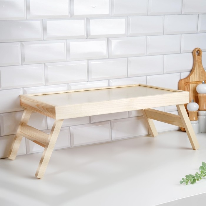 Столик для завтрака складной Столик для завтрака складной "Руссо", 50×30см