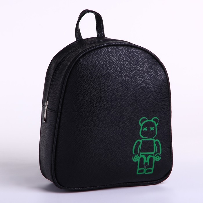 Рюкзак школьный из искусственной кожи «Неон» 27х23х10 см Рюкзак школьный из искусственной кожи «Неон» 27х23х10 см