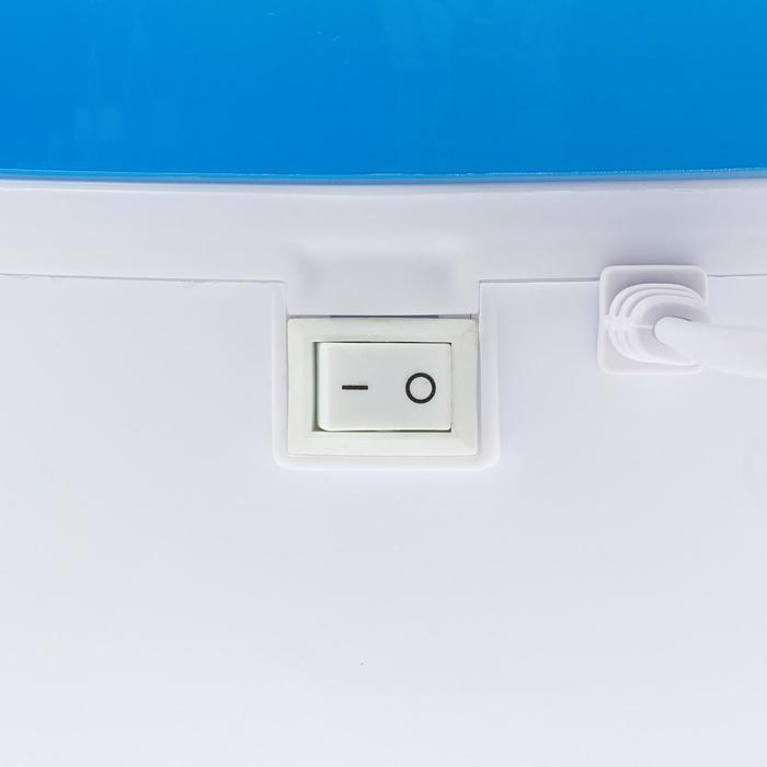 Увлажнитель ENERGY EN-615, ультразвуковой, 25 Вт, 2.6 л, до 25 м²,  бело-синий Увлажнитель ENERGY EN-615, ультразвуковой, 25 Вт, 2.6 л, до 25 м²,  бело-синий