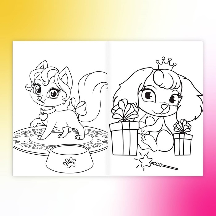 Раскраски детские набор «Для девочек», 8 шт. по 12 стр. Раскраски детские набор «Для девочек», 8 шт. по 12 стр.