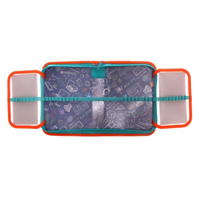 Пенал 1 секция, 140 х 200 х 40 мм, 2 откидные планки, тканевый, ПКТ 09-20-1 Пенал 1 секция, 140 х 200 х 40 мм, 2 откидные планки, тканевый, ПКТ 09-20-1 "Лисёнок"