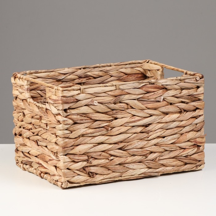 Корзина стеллажная Корзина стеллажная "Золотистый колос", 31х22х19 см, песочный