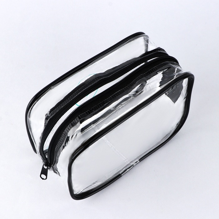 Аптечка дорожная прозрачная  Аптечка дорожная прозрачная "BE HEALTHY", 12*10 см,