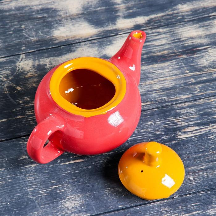 Чайник  Чайник "Кроха младший" 0,4л / 12х10,5см, радуга МИКС