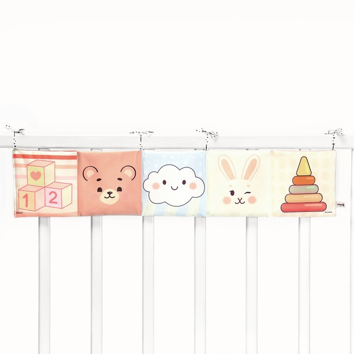 Бортик на кроватку «Сказка» 14х70 см, Крошка Я Бортик на кроватку «Сказка» 14х70 см, Крошка Я