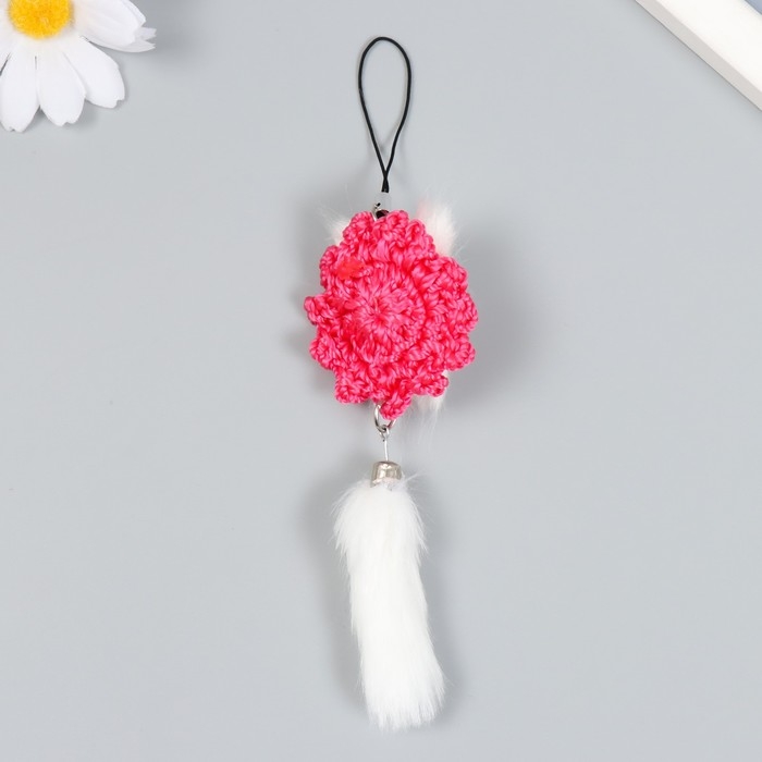 Пушистик на подвеске  Пушистик на подвеске "Котик на коврике" МИКС