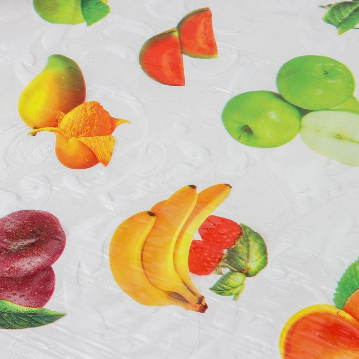 Клеёнка на стол Доляна «Сочность», ширина 137 см, рулон 30 метров, толщина 0,07 мм Клеёнка на стол Доляна «Сочность», ширина 137 см, рулон 30 метров, толщина 0,07 мм