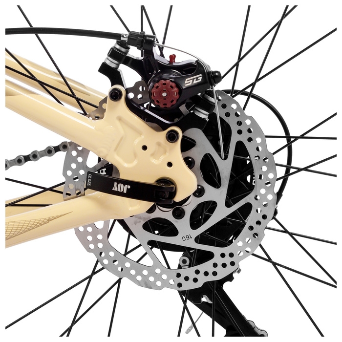 Велосипед 27.5 Велосипед 27.5" STINGER LAGUNA EVO, цвет бежевый, р. 17"