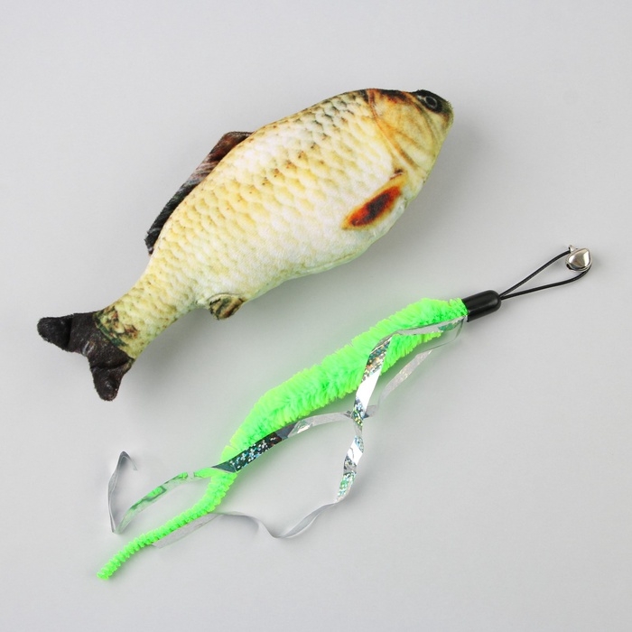 Мягкая игрушка для кошки «SUPER РЫБАК» Мягкая игрушка для кошки «SUPER РЫБАК»