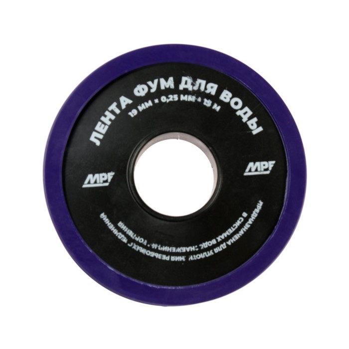 Лента ФУМ Masterprof ИС.131432, для воды, 19 мм х 0,25 мм х 15 м, профессиональная Лента ФУМ Masterprof ИС.131432, для воды, 19 мм х 0,25 мм х 15 м, профессиональная