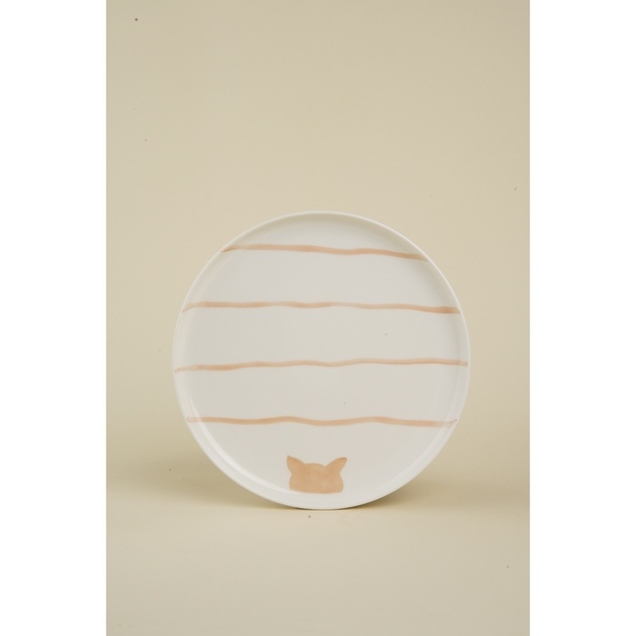 Набор тарелок фарфоровых SL Home «Гато», d=24 см, цвет белый Набор тарелок фарфоровых SL Home «Гато», d=24 см, цвет белый