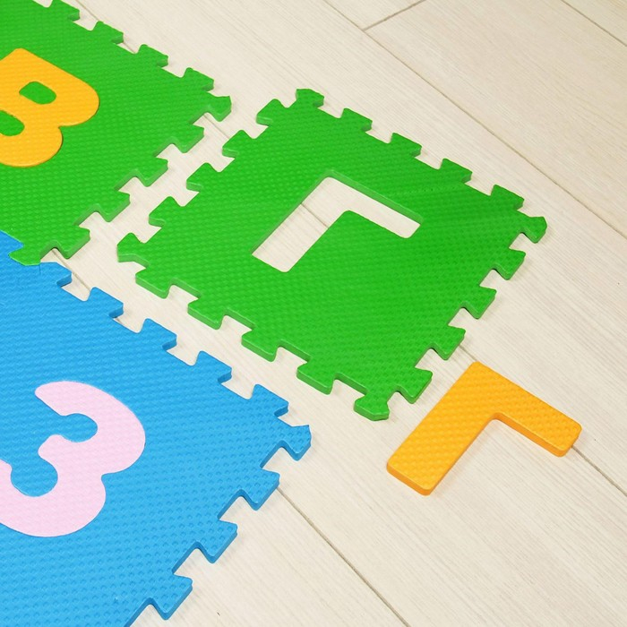 Мягкий пол развивающий «Алфавит Русский» Мягкий пол развивающий «Алфавит Русский»