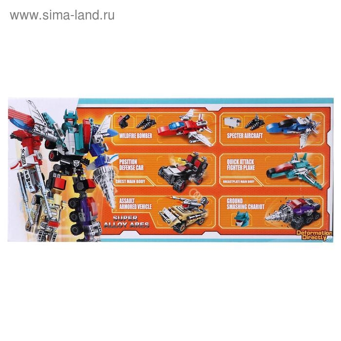 Конструктор Робот «Трансформер», 6 видов, МИКС Конструктор Робот «Трансформер», 6 видов, МИКС