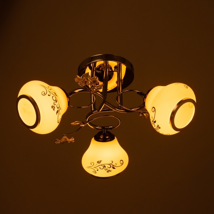 Люстра Люстра "Адена" 3х40Вт Е27 Хром МОДЕЛЬ: 2612380