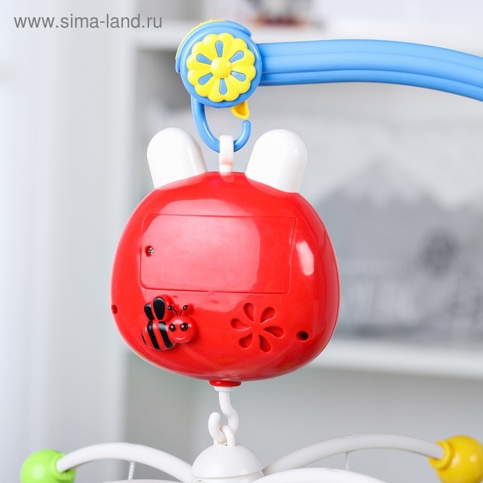 Мобиль музыкальный на кроватку «Подарок малыша», работает от батарек Мобиль музыкальный на кроватку «Подарок малыша», работает от батарек