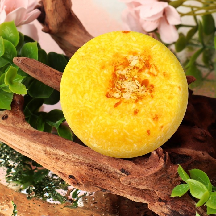 Твёрдый шампунь, с эфирным маслом «Жасмин»