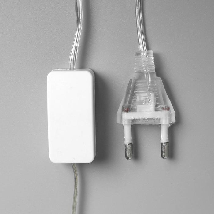 Светодиодная фигура «Снежинка» 39 см, акрил, 50 LED, 220 В, свечение белое Светодиодная фигура «Снежинка» 39 см, акрил, 50 LED, 220 В, свечение белое