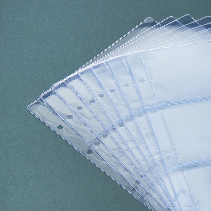 Набор листов для бон, формат Набор листов для бон, формат "Оптима", 10 листов 200 х 250 мм, на 3 боны