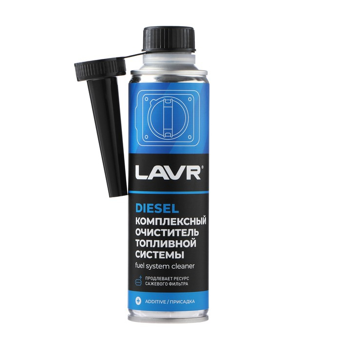 Очиститель топливной системы дизельных двигателей LAVR, на 40-60 л, 310 мл, Ln2124 Очиститель топливной системы дизельных двигателей LAVR, на 40-60 л, 310 мл, Ln2124