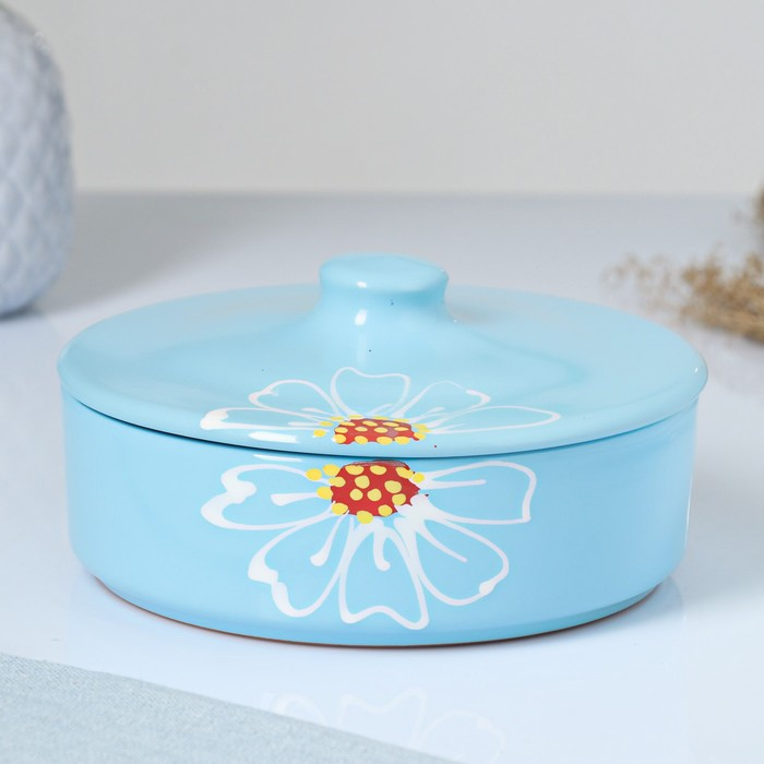 Набор для холодца  Набор для холодца "Подарочный" 3х0,75л, ромашка голубая