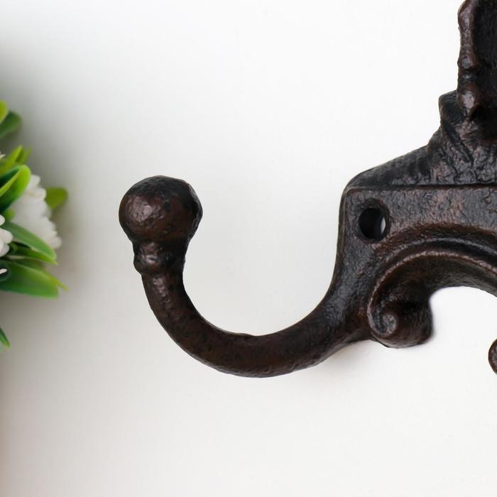 Крючки декоративные металл Крючки декоративные металл "Лось" 15х16х3,5 см