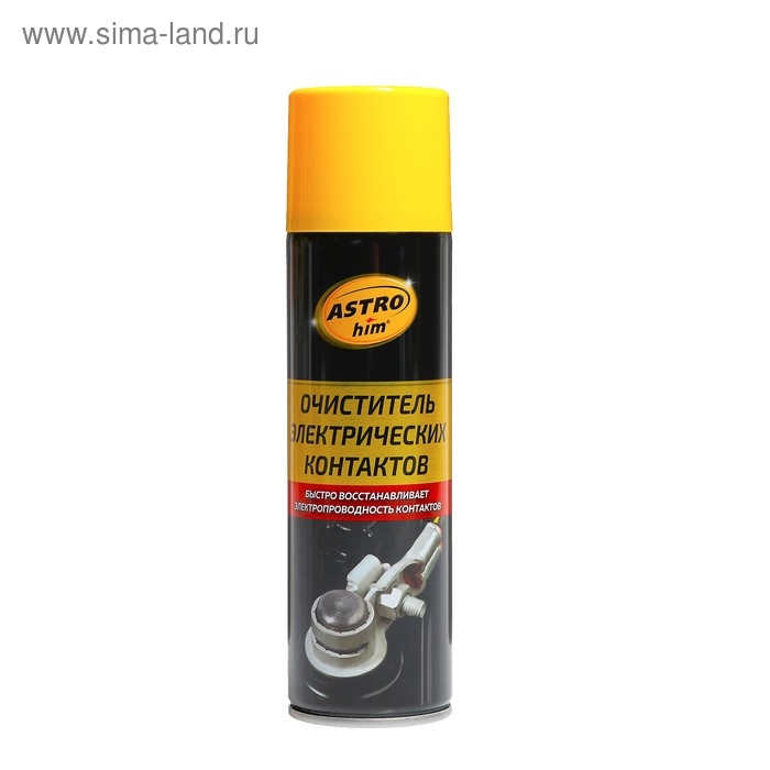 Очиститель электрических контактов Astrohim, 335 мл, аэрозоль, АС - 432 Очиститель электрических контактов Astrohim, 335 мл, аэрозоль, АС - 432
