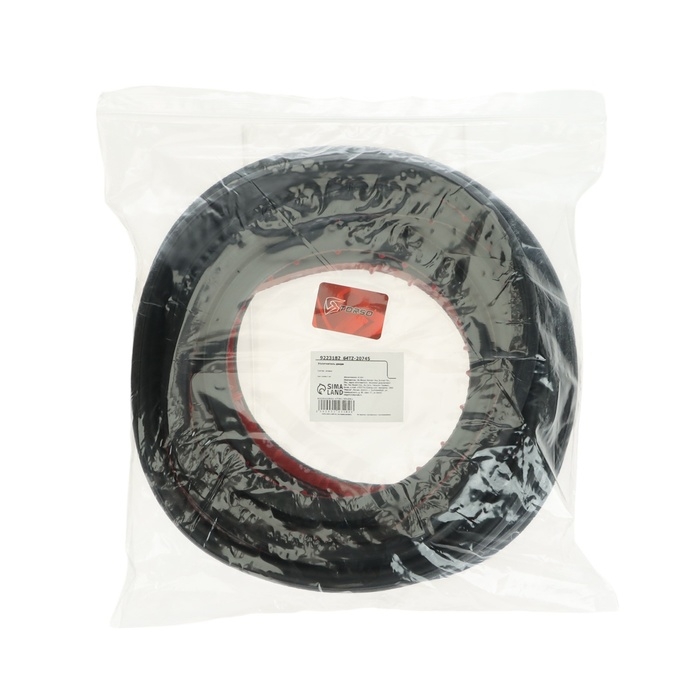 Уплотнитель двери в автомобиль, L-образный, самоклеящийся, 5 м, черный Уплотнитель двери в автомобиль, L-образный, самоклеящийся, 5 м, черный