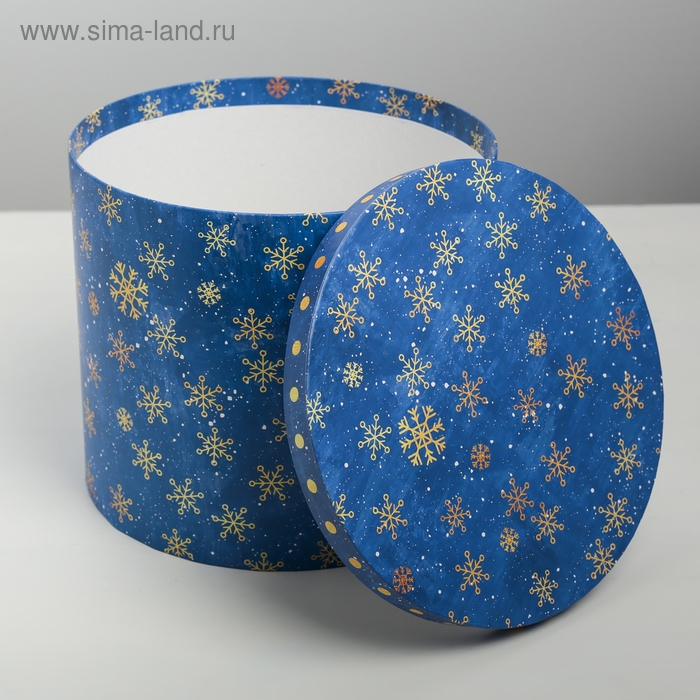 Набор подарочных коробок 5 в 1 «Чудесные снежинки», 13 х 14‒19.5 х 22 см, Новый год