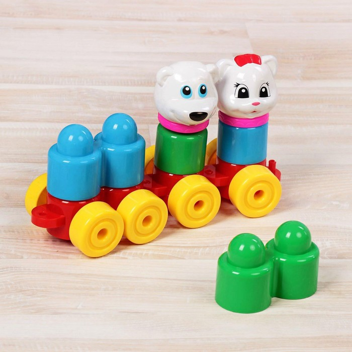 Конструктор «Колобок и компания», 25 деталей Конструктор «Колобок и компания», 25 деталей