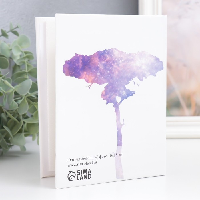 Фотоальбом на 96 фото 10х15 см  Фотоальбом на 96 фото 10х15 см "Жираф. Космос" 16,5х12х5,5 см