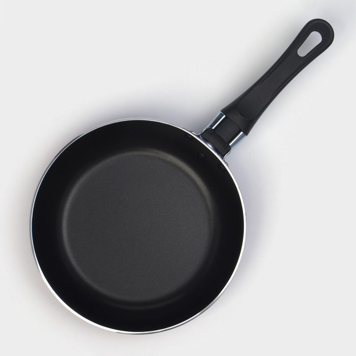 Сковорода Colibri, d=16 см, пластиковая ручка, антипригарное покрытие, цвет розовый Сковорода Colibri, d=16 см, пластиковая ручка, антипригарное покрытие, цвет розовый