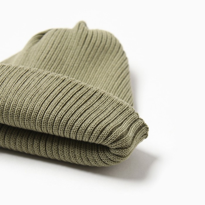 Шапка женская MINAKU, р-р 52-56, цвет хаки