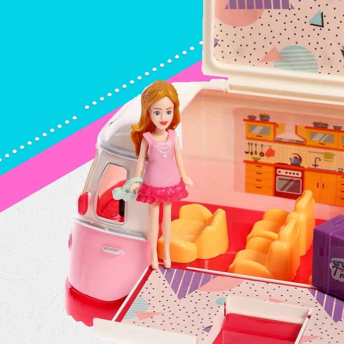 Игровой набор «Лови волну!»: трейлер, куклы, аксессуары Игровой набор «Лови волну!»: трейлер, куклы, аксессуары