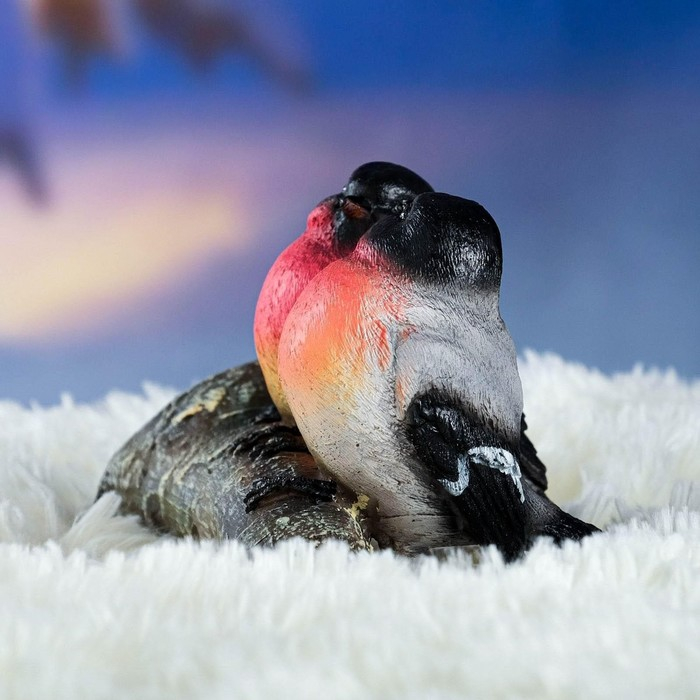 Подвесной декор Подвесной декор "Снегири на ветке" 15х12х12см