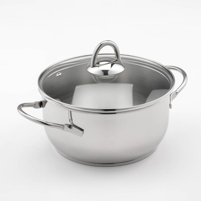 Кастрюля «Классика-прима», 2.5 л, d=20 см, капсульное дно, индукция Кастрюля «Классика-прима», 2.5 л, d=20 см, капсульное дно, индукция