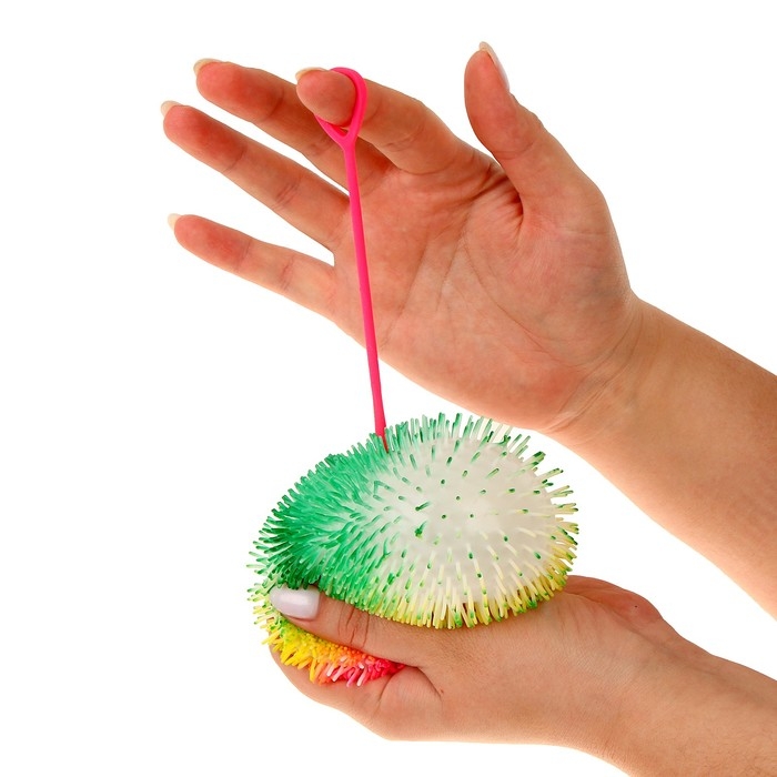 Ёжка «Пушистик» световой, цвета МИКС Ёжка «Пушистик» световой, цвета МИКС