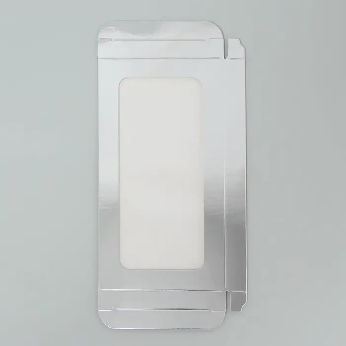 Коробка для шоколада «Серебро», с окном, 17 х 8.5 х 1.5 см Коробка для шоколада «Серебро», с окном, 17 х 8.5 х 1.5 см