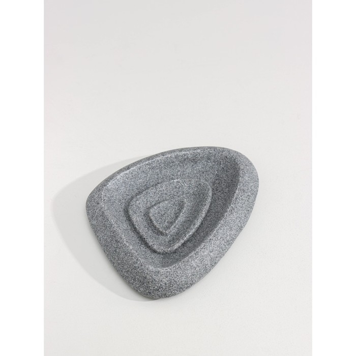 Набор аксессуаров для ванной комнаты «Прибой», 4 предмета (дозатор 200 мл, мыльница, 2 стакана), цвет серый Набор аксессуаров для ванной комнаты «Прибой», 4 предмета (дозатор 200 мл, мыльница, 2 стакана), цвет серый