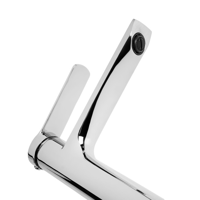 Смеситель для раковины ZEIN Z3773, однорычажный, высота излива 22.5 см, хром Смеситель для раковины ZEIN Z3773, однорычажный, высота излива 22.5 см, хром