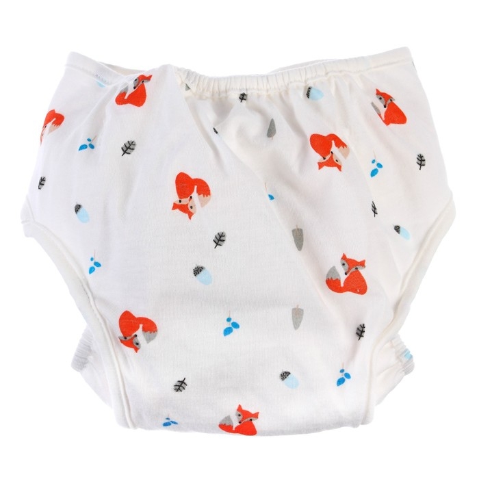Трусики-подгузник, многоразовый «Лисички», размер M, Крошка Я Трусики-подгузник, многоразовый «Лисички», размер M, Крошка Я
